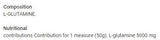 Glutamine Pro Zero | 100% Pure - 500 грама - Feel You