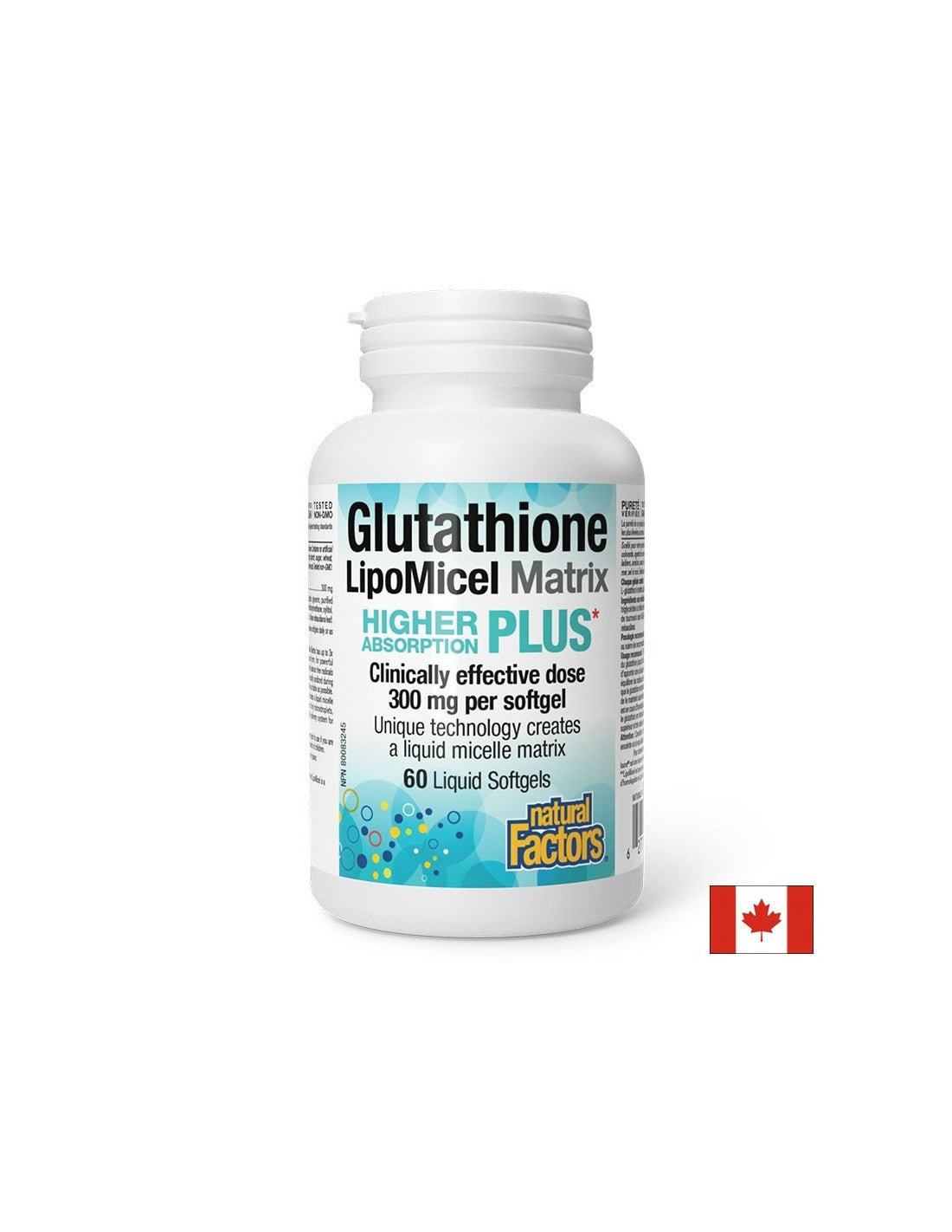 Glutathione LipoMicel Matrix 300 mg - 60 Гел капсули - Feel You