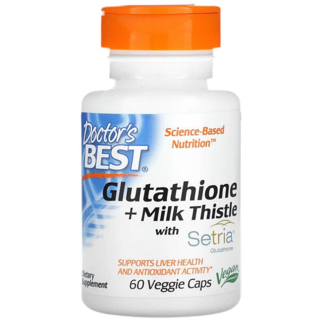 Glutathione + Milk Thistle - 60 капсули - Feel You