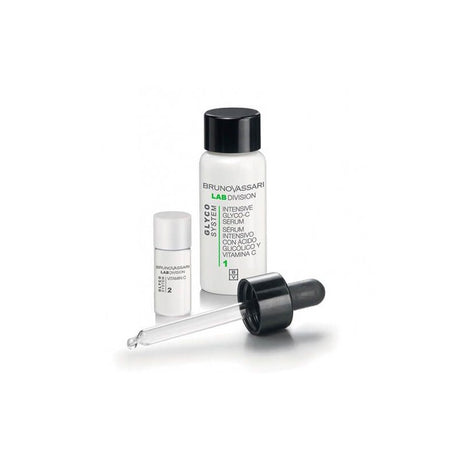 Glyco Systems Set Bruno Vassari: Glyco System, Vitamin C, Illuminating, Lotion-Serum, For Face, 30 ml + Glyco System, Niacinamide, Hydra-Nourishing, Day, Cream, For Face, SPF 25, 30 ml - Feel You