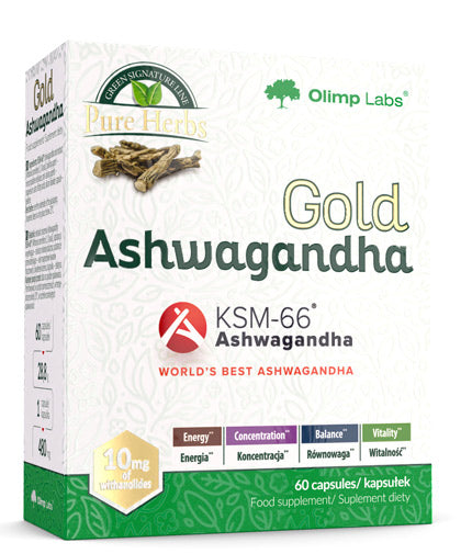 Gold Ashwagandha / 60 Caps - Feel You