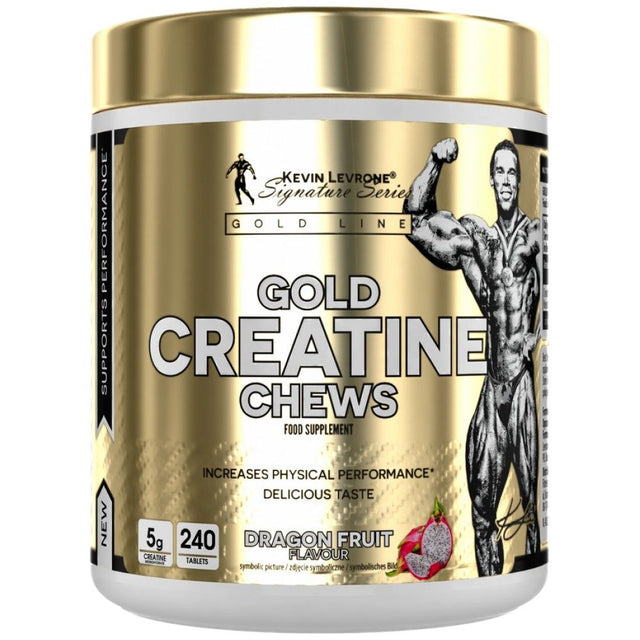 Gold Creatine Chews | Creatine Monohydrate - 240 Дъвчащи таблетки - Feel You