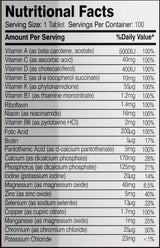 Gold Series | Multi Vitamin Advanced Daily Formula - 100 Таблетки - Feel You