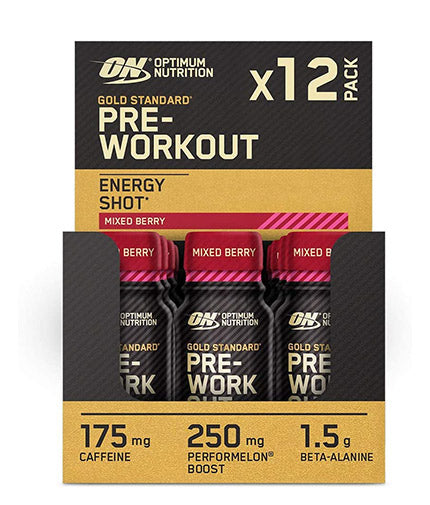 Gold Standard Pre-Workout Shot Box / 12 x 60 ml - Feel You