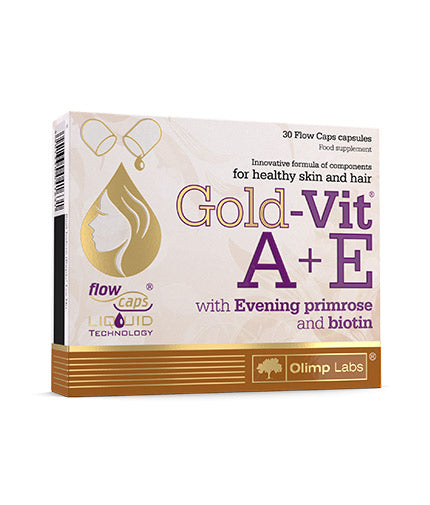 Gold-Vit A + E with Evening primrose oil and Biotin / 30 Caps - Feel You