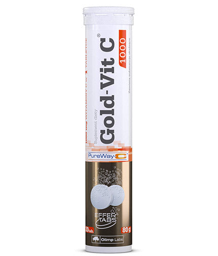 Gold Vit C 1000 / Effervescent - 20 ефервесцентни таблетки - Feel You
