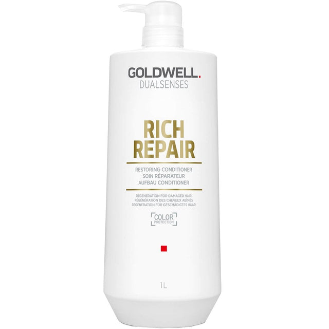 Goldwell - Dualsenses Rich Repair Anti-Breakage Conditioner - 1000ml - Feel You
