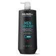Goldwell - Men´s Dualsenses Men ( Hair & Body Shampoo) Shampoo & Shower Gel - 1000ml - Feel You