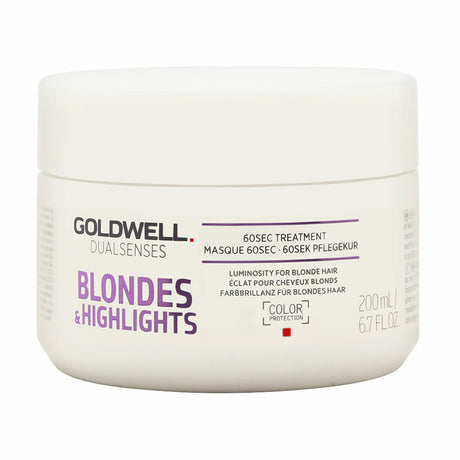 Goldwell - Regenerating Mask neutralizing yellow hair tones Dualsenses Blonde s & Highlights (60 Sec Treatment) - 200ml - Feel You