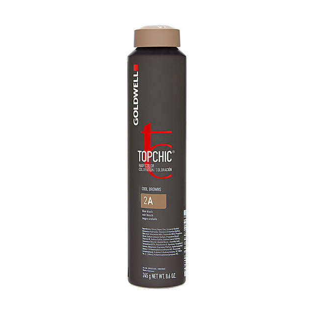 Goldwell, TopChic, Glycerin, Permanent Hair Dye, 2A Blue Black, 250 ml - Feel You