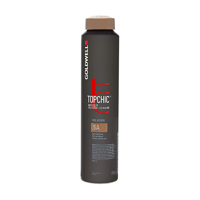 Goldwell, TopChic, Permanent Hair Dye, 5A Light Ash Brown, 250 ml - Feel You