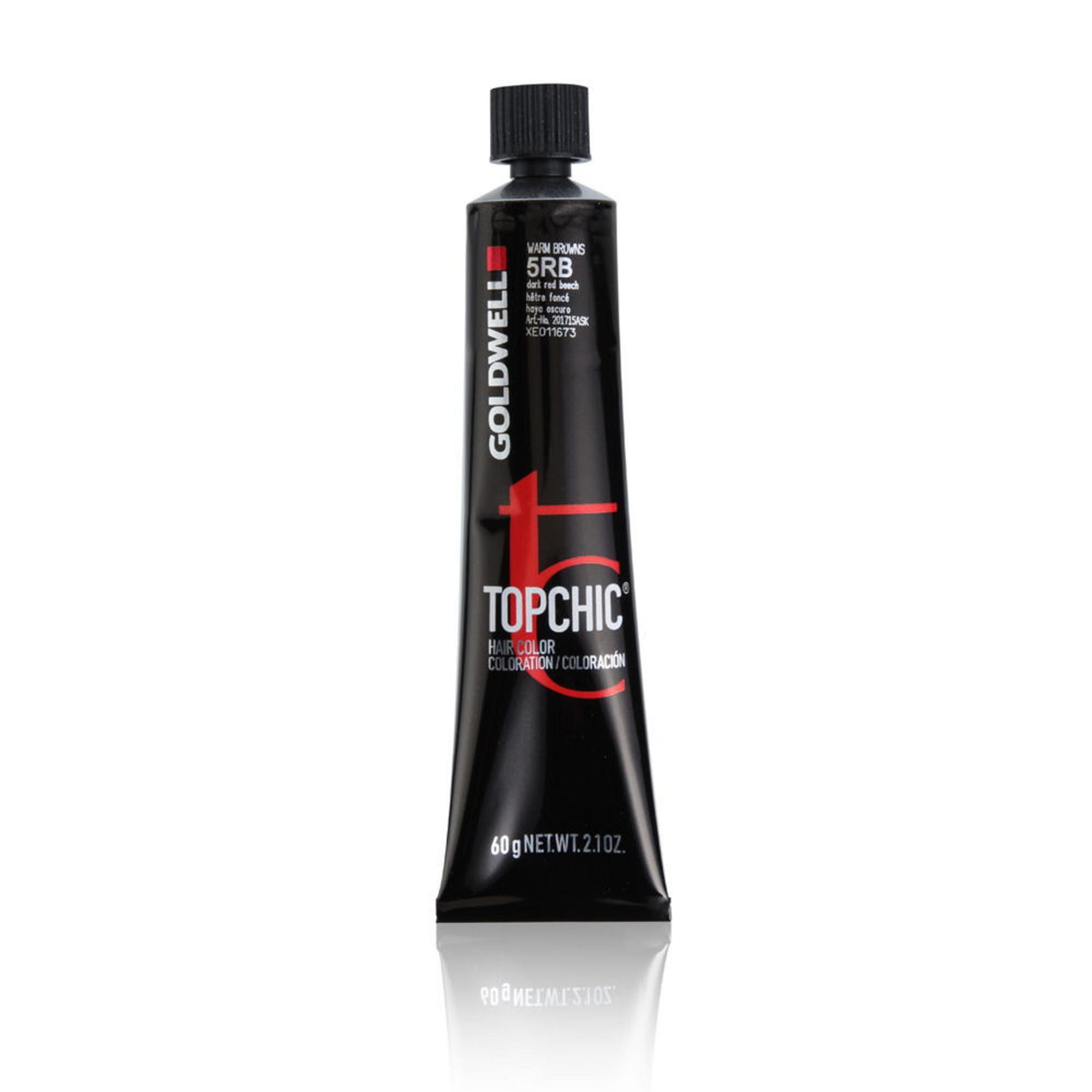 Goldwell, TopChic, Permanent Hair Dye, 5RB Dark Red Beech, 60 ml - Feel You