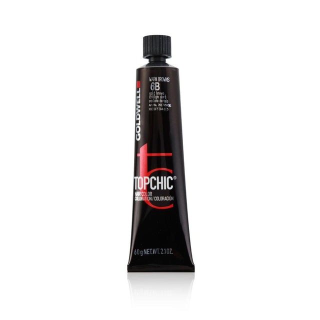Goldwell, TopChic, Permanent Hair Dye, 6B Gold Brown, 60 ml - Feel You