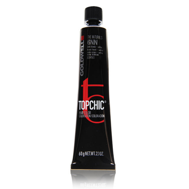 Goldwell, TopChic, Permanent Hair Dye, 6NN Dark Natural Blonde, 60 ml - Feel You