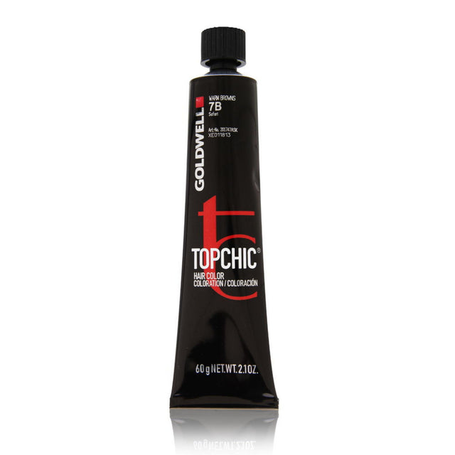 Goldwell, TopChic, Permanent Hair Dye, 7B Safari, 60 ml - Feel You