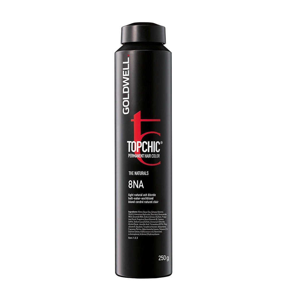 Goldwell, TopChic, Permanent Hair Dye, 8NA Light Natural Ash Blonde, 250 ml - Feel You