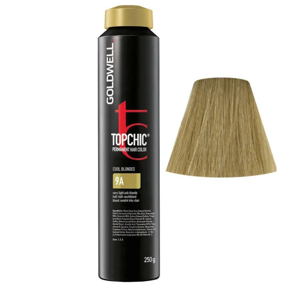 Goldwell, TopChic, Permanent Hair Dye, 9A Cool Blonde, 250 ml - Feel You