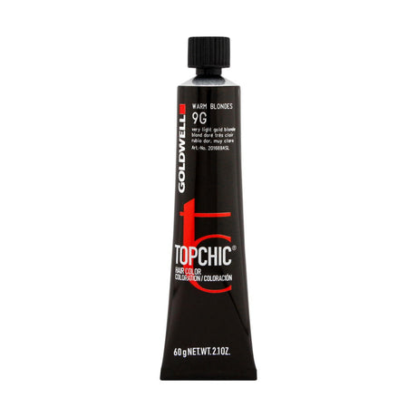 Goldwell, TopChic, Permanent Hair Dye, 9G Very Light Gold Blonde, 60 ml - Feel You