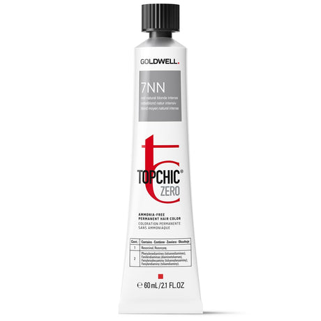 Goldwell, TopChic Zero, Ammonia-Free, Permanent Hair Dye, 7NN Mid Natural Blonde Intense, 60 ml - Feel You