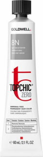 Goldwell, TopChic Zero, Ammonia-Free, Permanent Hair Dye, 8N Light Blonde, 60 ml - Feel You