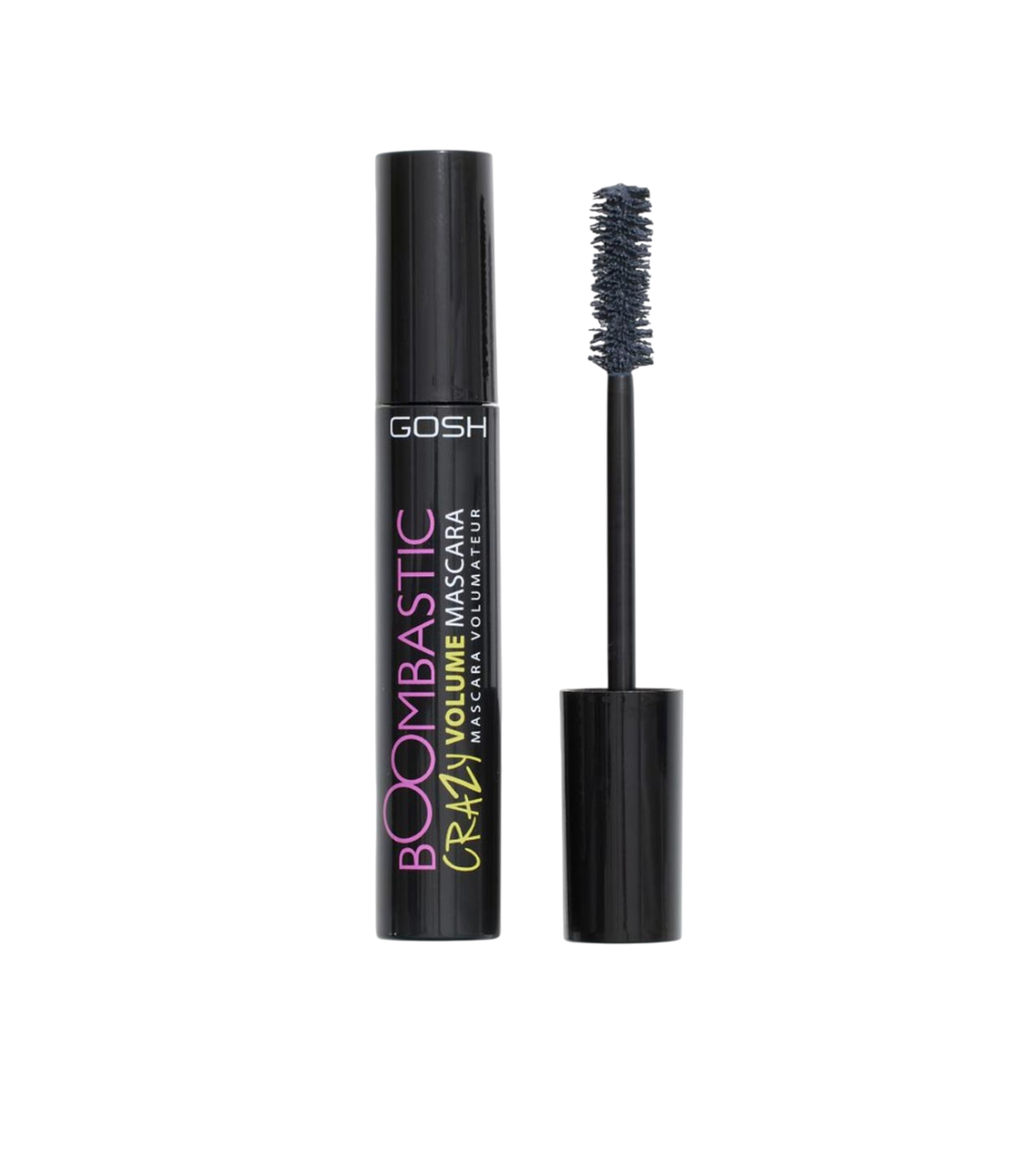Gosh, Boombastic Crazy, Volumizing, Mascara, 004, Classic Grey, 13 ml - Feel You