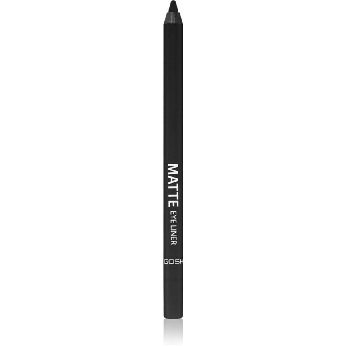 Gosh, Eyeliner Pencil, Pure vegan, Eyeliner, Matte, Liquid Eyeliner, 002, Matt Black, 1.2 g - Feel You