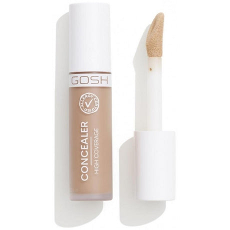 Gosh, Gosh, Vegan, High Coverage, Liquid Concealer, 005, Tawny, 6 ml - Feel You