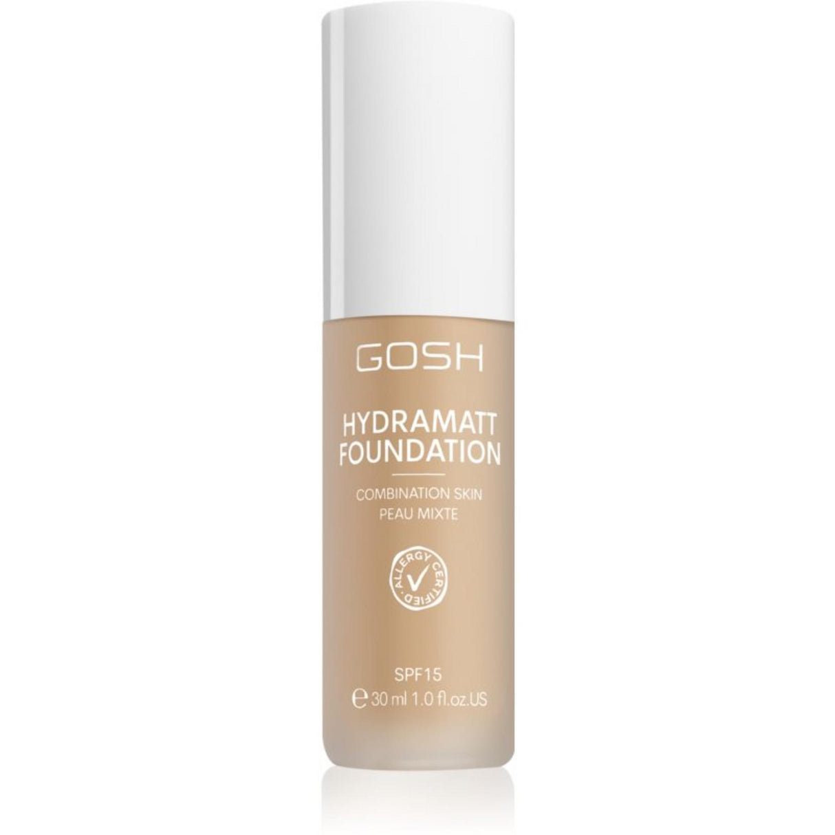 Gosh, Hydramatt, Matte, Liquid Foundation, 006N, Medium Light, SPF 15, 30 ml - Feel You