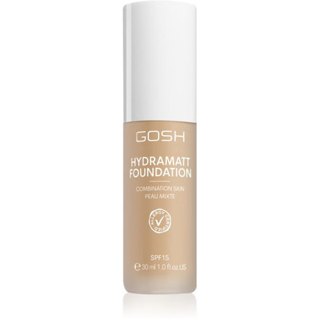 Gosh, Hydramatt, Matte, Liquid Foundation, 006N, Medium Light, SPF 15, 30 ml - Feel You