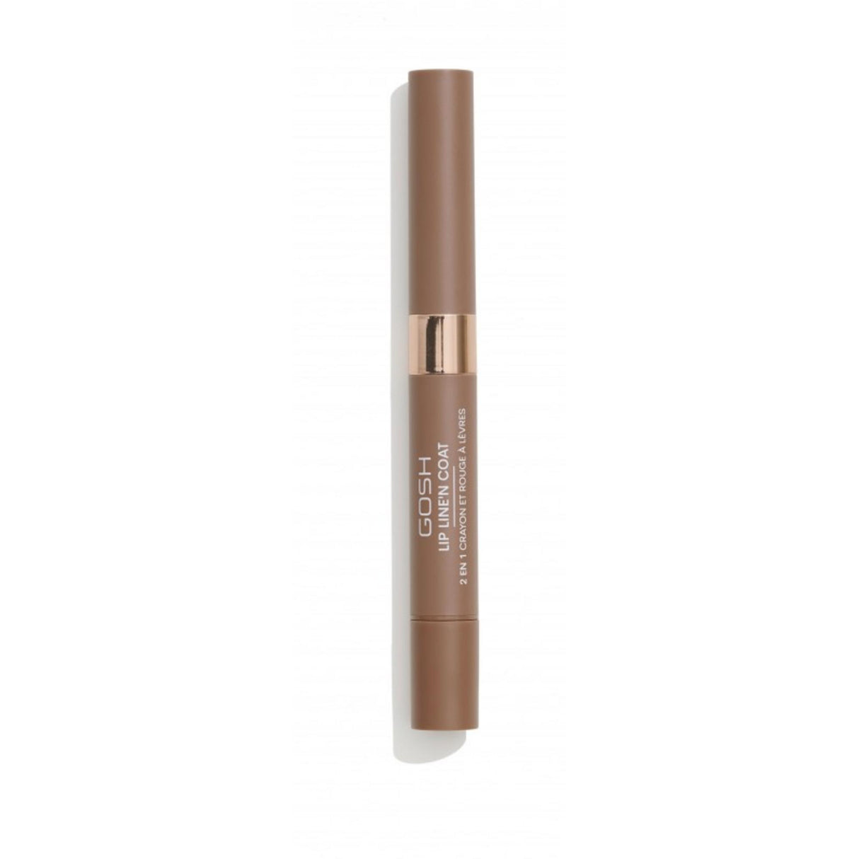 Gosh, Line'n Coat, Lip Liner & Lip Coat 2-In-1, 004, Caramel Toffee, 2 ml - Feel You