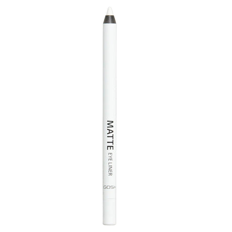 Gosh, Matte Eye Liner, Cream Pencil, Kohl Eyeliner, 001, Dover White, 1.2 g - Feel You