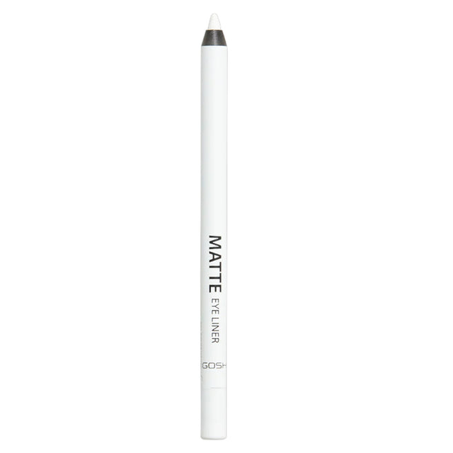 Gosh, Matte Eye Liner, Cream Pencil, Kohl Eyeliner, 001, Dover White, 1.2 g - Feel You