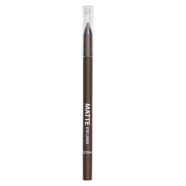 Gosh, Matte Eye Liner, Cream Pencil, Kohl Eyeliner, 014, Chocolate Brown, 1.2 g - Feel You
