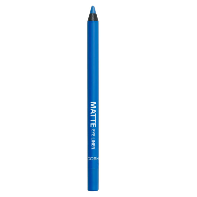 Gosh, Matte Eye Liner, Cream Pencil, Kohl Eyeliner, Crazy Blue, 1.2 g - Feel You