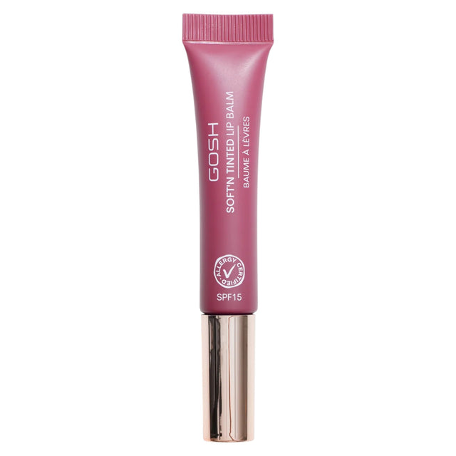 Gosh, Soft'n Tinted, Vegan, Hydrates, Lip Balm, 006, Berry, SPF 15, 8 ml *Tester - Feel You