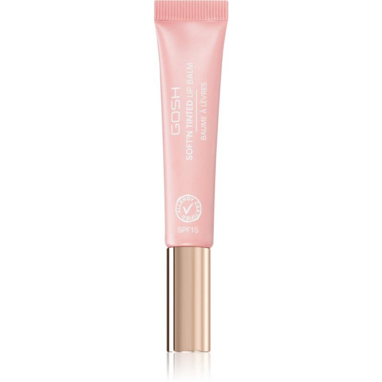 Gosh, Soft'n Tinted, Vegan, Moisturizing, Lip Balm, 003, Rose, SPF 15, 8 ml - Feel You