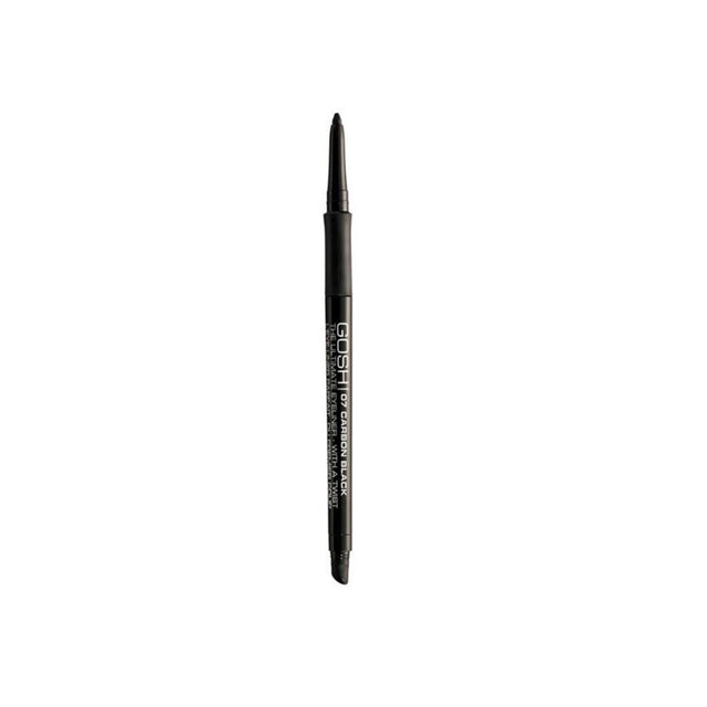 Gosh, The Ultimate With A Twist, Allergy Certified, Twist-up, Soft & Precise Line, Kajal Eye Pencil, 07, Carbon Black, 0.4 g - Feel You