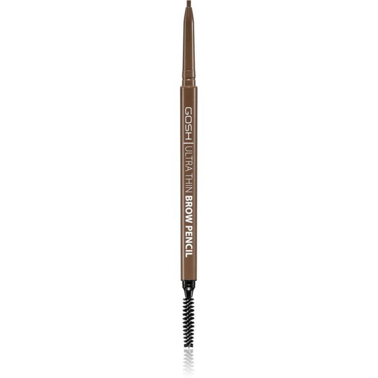 Gosh, Ultra Thin, Eyebrow Cream Pencil & Brush 2-In-1, 002, Grey Brown, 0.09 g - Feel You