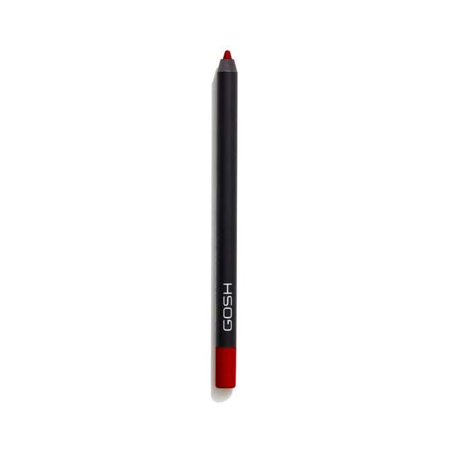 Gosh, Velvet Touch, Vegan, Waterproof, Contour, Lip Liner, 016, The Red, 1.2 g - Feel You