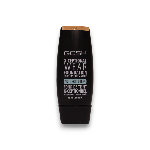 Gosh, X-Ceptional Wear, Vitamin E, Long Lasting, Cream Foundation, 16, Golden, 30 ml - Feel You