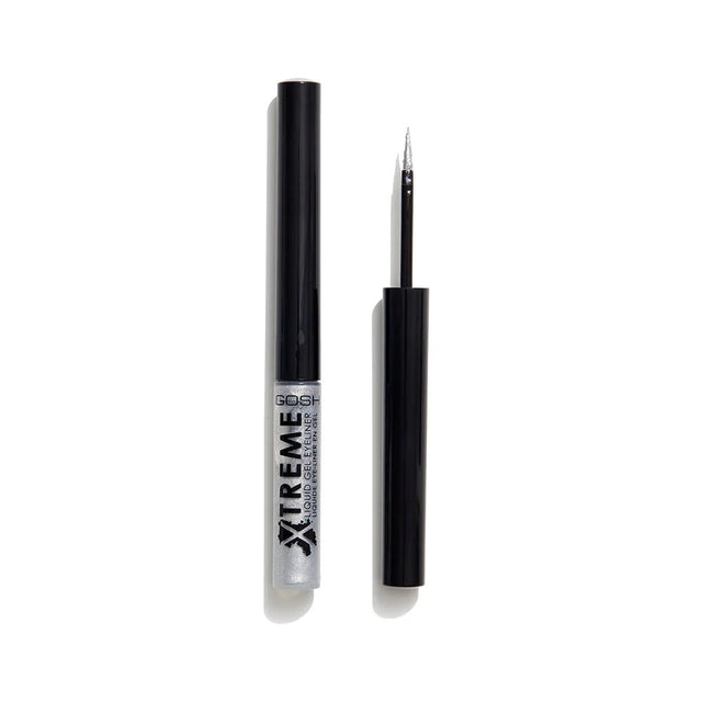 Gosh, Xtreme, Waterproof, Liquid Eyeliner, 004, Silver, 1.7 ml *Tester - Feel You