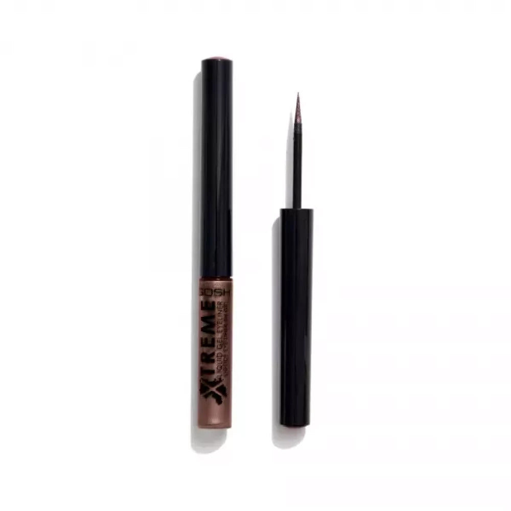 Gosh, Xtreme, Waterproof, Liquid Eyeliner, 005, Bronze, 1.7 ml *Tester - Feel You