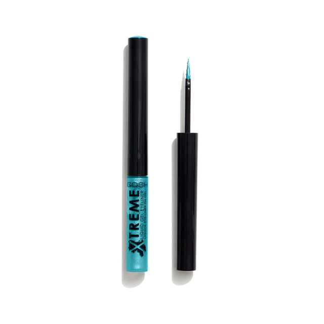 Gosh, Xtreme, Waterproof, Liquid Eyeliner, 009, Turquoise, 1.7 ml *Tester - Feel You