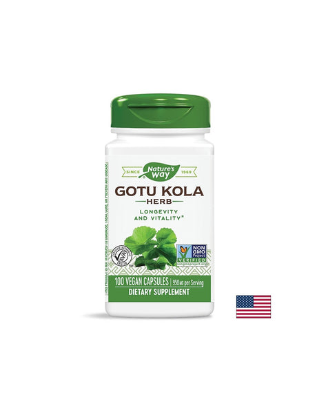 Gotu Kola 475 mg - 100 капсули - Feel You