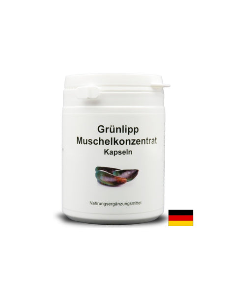 Grünlipp Muschelkonzentrat - Зеленоуста мида 500 mg, 120 капсули Karl Minck - Feel You