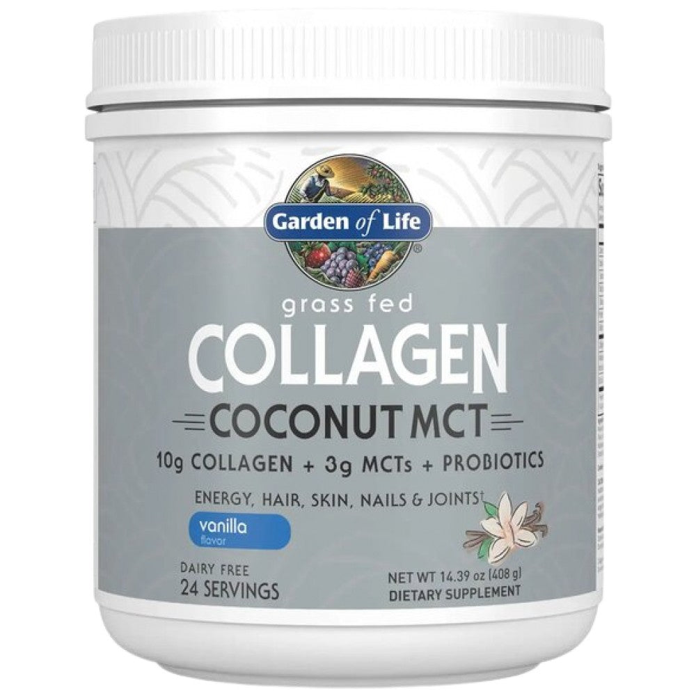 Grass Fed Collagen Coconut MCT - 408 грама - Feel You