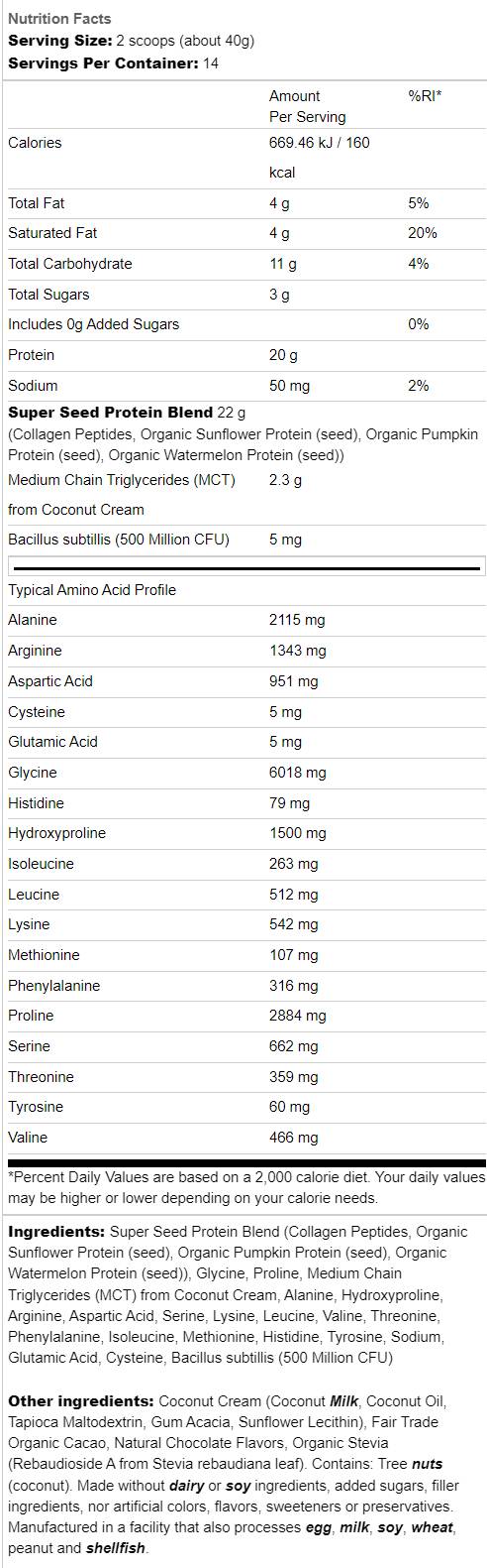 Grass Fed Collagen Protein - 560 грама - Feel You