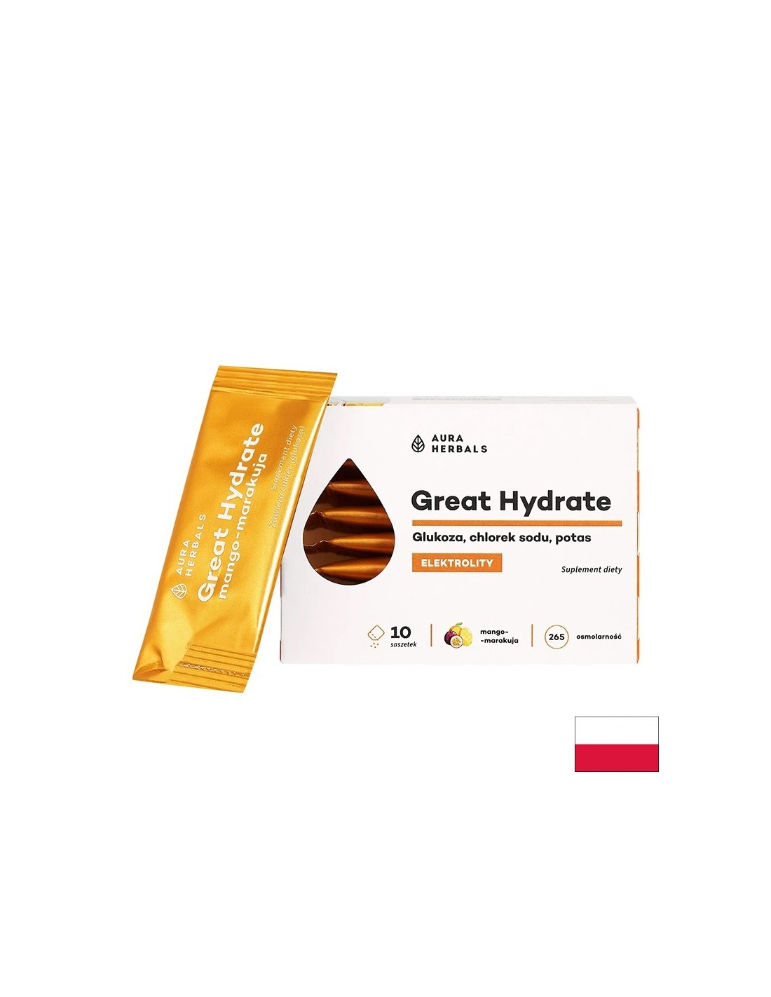 Great Hydrate Електролитен баланс 10 сашета - Feel You