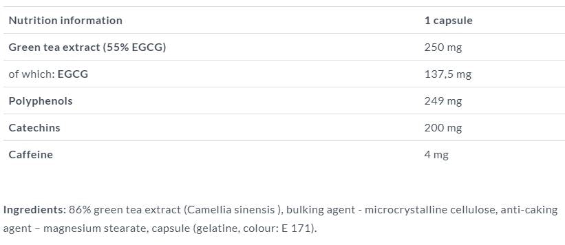 Green Tea 60 Caps. - Feel You