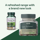 Екстракт от зелен чай (Green Tea Extract) 315мг 100 таблетки HOLLAND & BARRETT - Feel You
